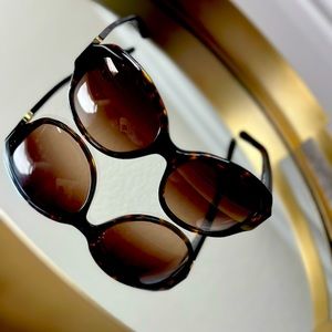Tory Burch Tortoiseshell Sunglasses